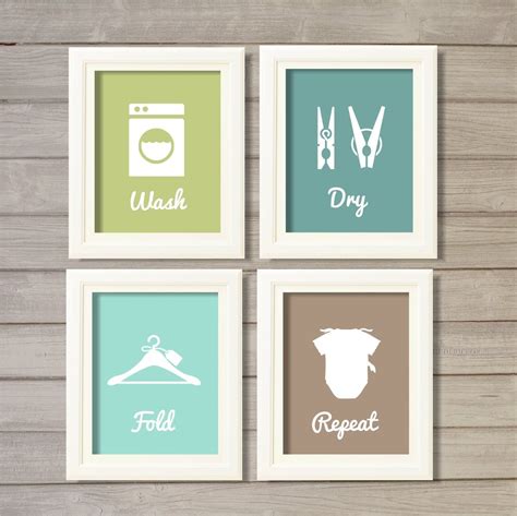 Laundry Room Wall Art Printable 8x10 Instant Download Print