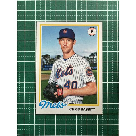 ★topps Mlb 2022 Archives 114 Chris Bassitt New York Mets ベースカード「1978