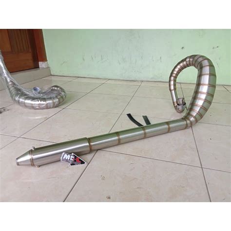 Jual Knalpot Lobster L2 Super L2g Yb100 Suzuki A100 Shopee Indonesia