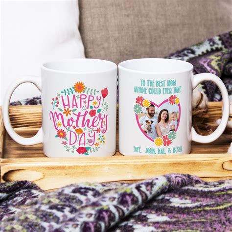 Happy Mother S Day Photo Mug Mugs Happy Mothers Day Personalized Coffee