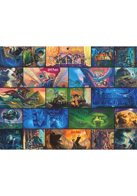 1000 Piece Harry Potter Collage Jigsaw Puzzle TV And Movie Puzzles