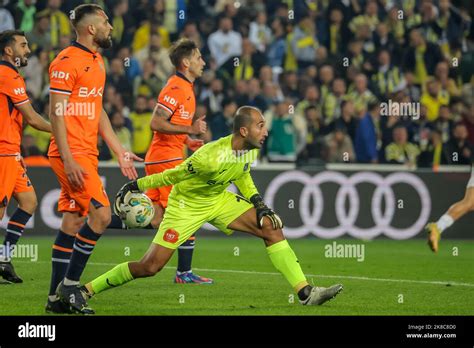 Istanbul Turkey October Goalkeeper Volkan Babacan Of Basaksehir