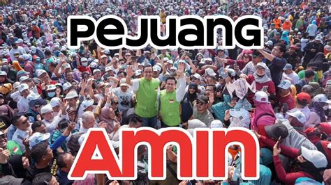 Pejuang Amin Cipt Yana Ry Lagu Terbaru Pasangan Amin Anies