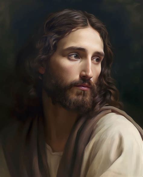 Jesus Christ Painting Jesus Art Faith Based Art Calm Art Religious