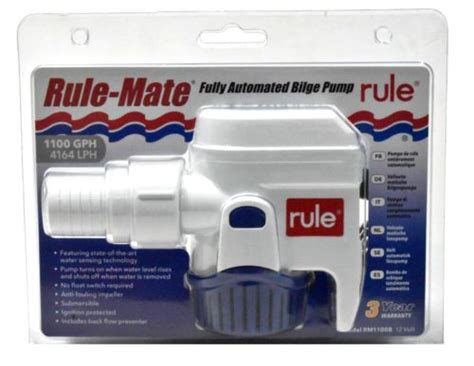 Sell Rule Rm B Rule Mate Automatic Bilge Pump Gph Volt New