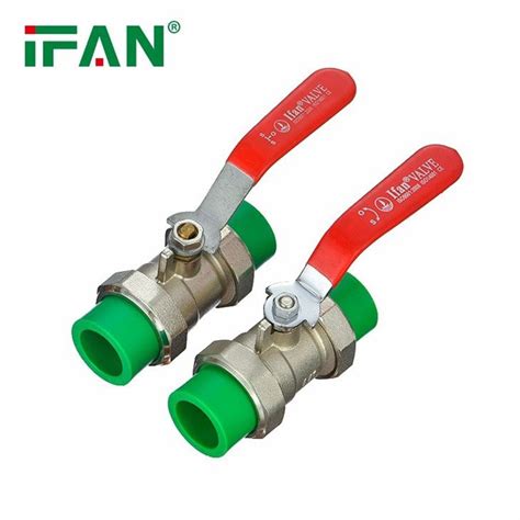 China Customized Ppr Double Union Brass Ball Valve Suppliers