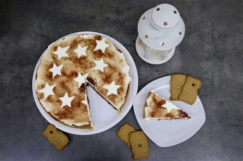 Spekulatius Torte Mit Kirschen Rezept Reise Mama