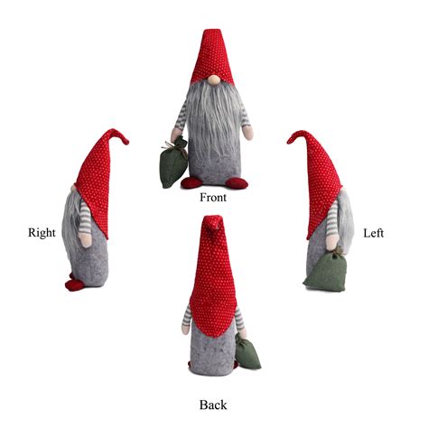 Inch Creative Christmas Swedish Gnome Gift Bag Tomte Gonme Large