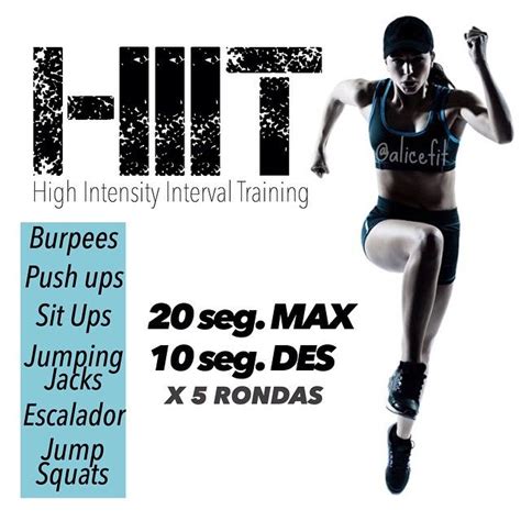 Hiit High Intensity Interval Training O Entrenamientos A Intervalos