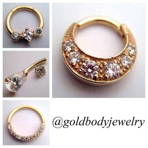 Gold Body Jewelry Home