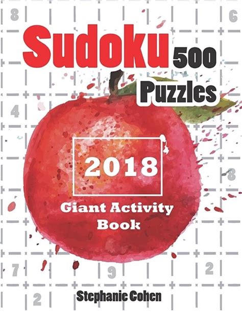 알라딘 Sudoku 500 Puzzles 2018 Giant Activity Book Paperback