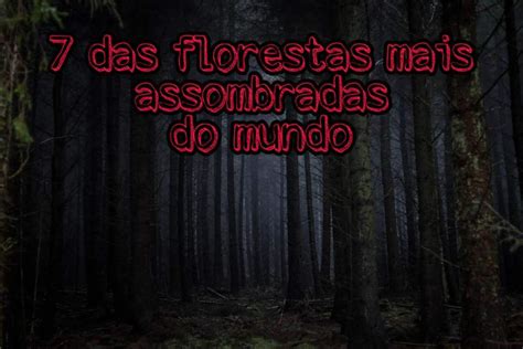 Das Florestas Mais Assombradas Do Mundo Submundo Dark Liter Rio Amino