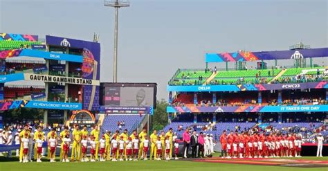 World Cup 2023: Australia and Netherlands players observe a minute silence in honour of Bishan ...