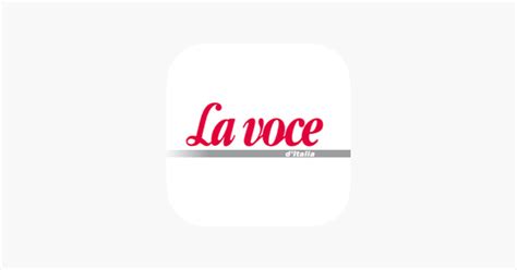 La Voce D Italia On The App Store