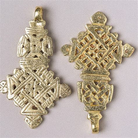 Coptic Cross Pendant Etsy