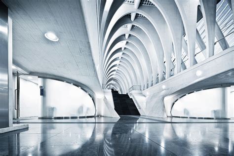 Modern Subway Station Photograph By Tomml Pixels