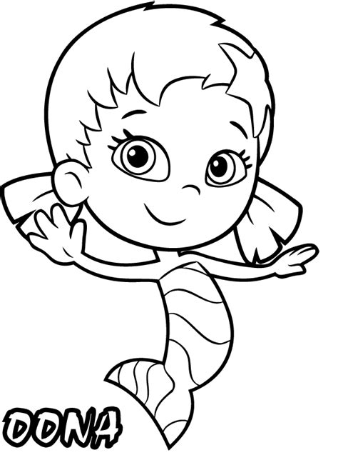 Bubble Guppies Para Colorear Pintar E Imprimir