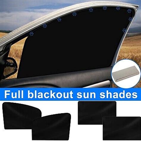 X Magnetic Car Side Front Rear Window Sun Shade Cover Mesh Shield Uv