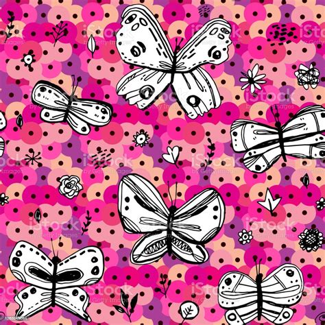 Butterfly Pattern Wallpapers - Wallpaper Cave