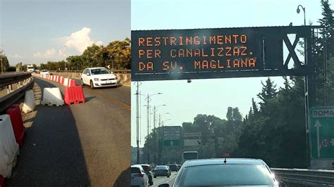 Restringimento Viadotto Della Magliana Stop Alla Sperimentazione Il