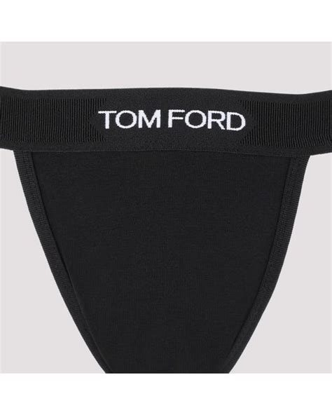 Tom Ford Classic Jock Brief In Black For Men Lyst