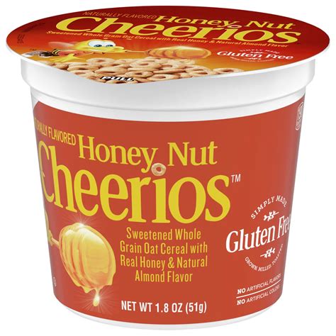 General Mills Honey Nut Cheerios Cereal Cup Shop Cereal At H E B