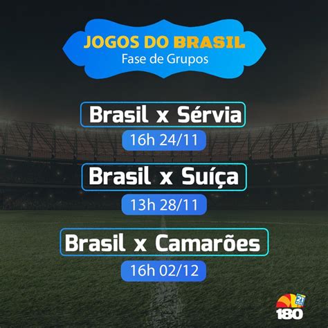 180graus lista os jogos da Seleção confira datas e horários 180graus