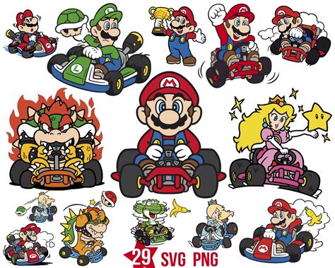 Super Mario Bros Svg Mario Kart Svg Mario Bros Svg Super Inspire