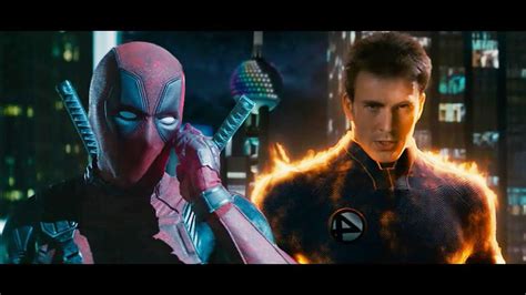 Breaking Chris Evans Human Torch In Deadpool 3 Fantastic Four Fox Mcu