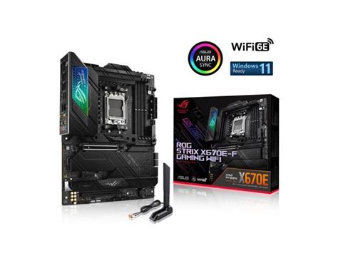 Asus Rog Strix X670e F Gaming Wifi Amd X670 Am5 Ryzen Desktop 9000 8000