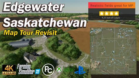 Edgewater Saskatchewan Map Tour Farming Simulator Youtube