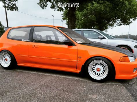 1992 Honda Civic With 15x85 20 Bbs Rs And 19550r15 Toyo Tires Extensa Hp Ii And Coilovers