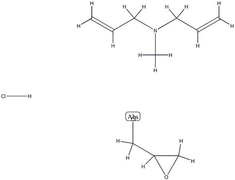 2 프로펜 1 아민 N 메틸 N 2 프로페닐 염산염 compd 클로로메틸 옥시란 단독중합체 CAS 76649 32