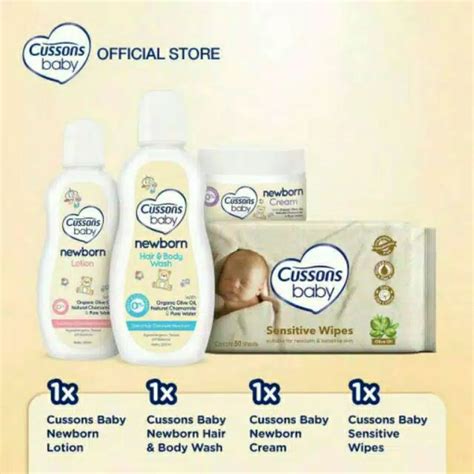 Jual Cussons Baby Newborn Pack Gift Set Shopee Indonesia