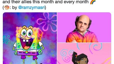 Nickelodeon consagró a Bob Esponja como ícono LGBTQ El personaje animado es gay Infotarija