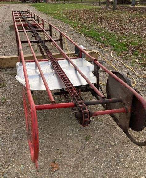 Haymowunloading Elevator Small Square Bales Haystraw 100 Electric