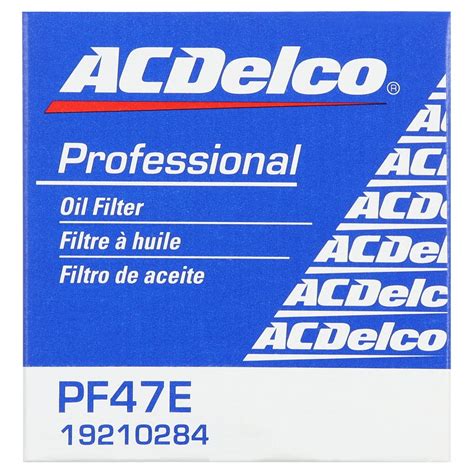 Ac Delco Pf47 Cross Reference Oil Filters Oilfilter