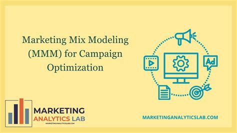 Marketing Mix Modeling Mmm For Campaign Optimization Marketing