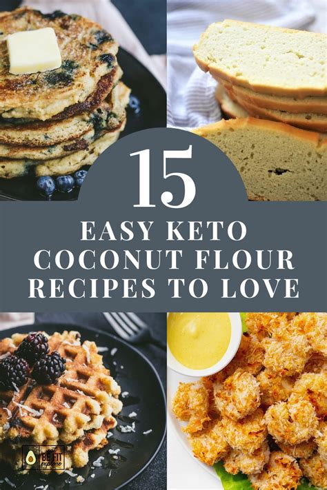 Easy Keto Coconut Flour Recipes To Love