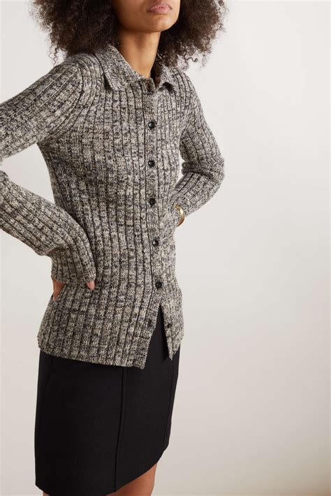 CHLOÉ Ribbed cashmere cardigan NET A PORTER