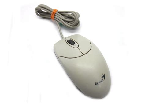 Оптическая мышь PS/2 Genius NetScroll GM-04003P (White) купить в Москве ...