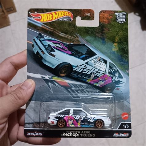 Jual HOT WHEELS PREMIUM MOUNTAIN DRIFTERS TOYOTA AE86 SPRINTER TRUENO WIBU Shopee Indonesia