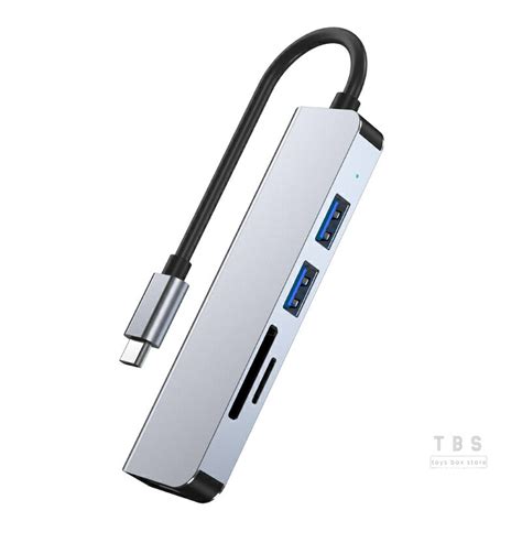 【楽天市場】5in1 Type C Hub Usb C ハブ 5ポート Usb30 変換アダプター ハブ Ps4switch対応 Sdカードスロット Tfカードリーダー Usb Usb3