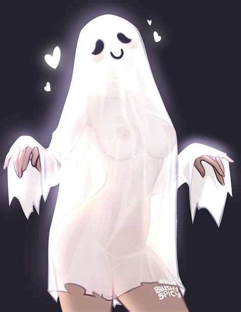 Rule 34 2d Bedsheet Ghost Blushypixy Blushyspicy Breasts Ghost