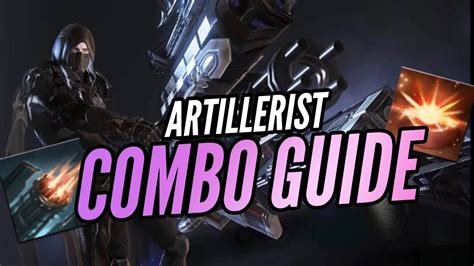 Artillerist Blaster Pvp Combo Guide Lost Ark Youtube