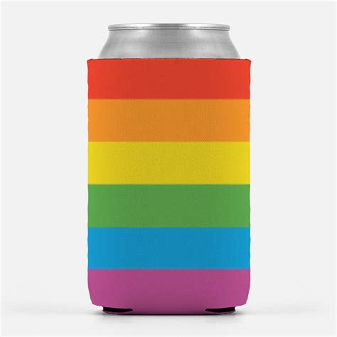 Lgbtq Pride Can Cooler Drink Marker Pride Lgbtq Pride