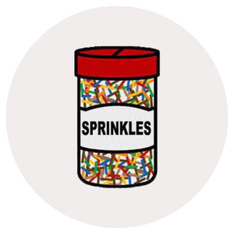 Sprinkles Jar Clipart