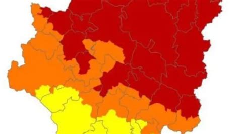 Alerta roja de peligro de incendios forestales en varias zonas de Aragón