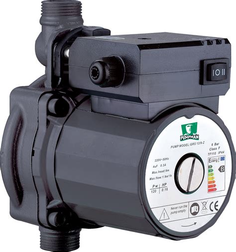 Насос повышения давления GRS12/9-Z (120Вт, Hmax-9м, Qmax-33л/мин ...