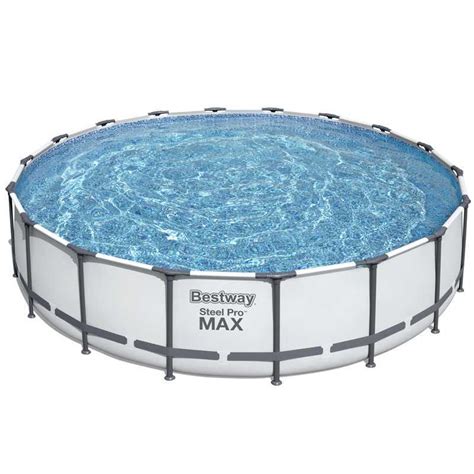 Piscine Steel Pro Max Bestway Piscine Tubulaire Hors Sol Ronde